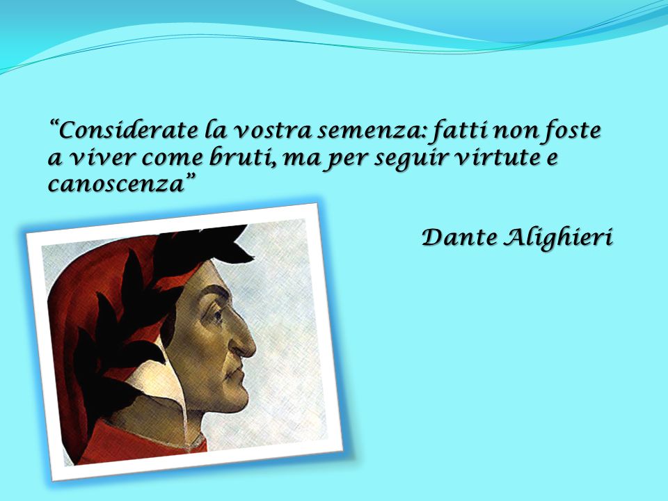 Intervista a Dante Alighieri Il Punto Quotidiano