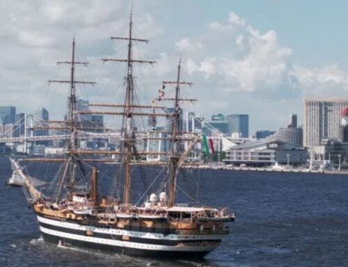 L’Amerigo Vespucci incanta anche i giapponesi