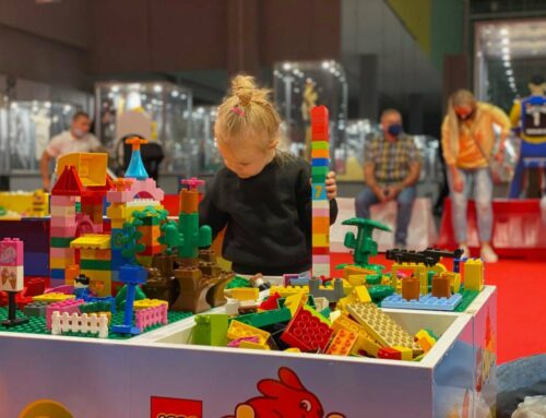 La più grande mostra di mattoncini Lego