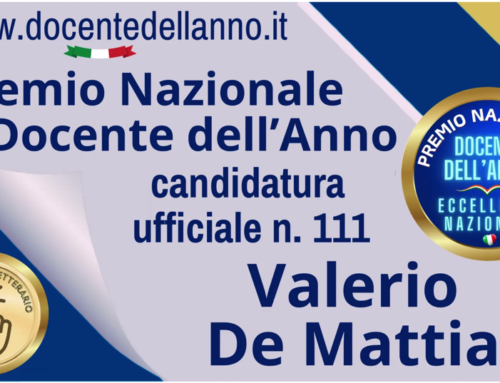 Valerio De Mattia, top per istruzione e sport